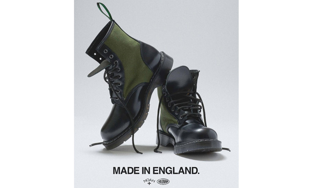 NOAH x Solovair「Made in England」全新鞋靴发售