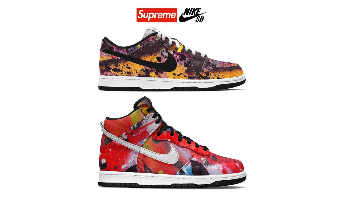 Supreme x Nike SB Dunk 合作系列更多信息曝光