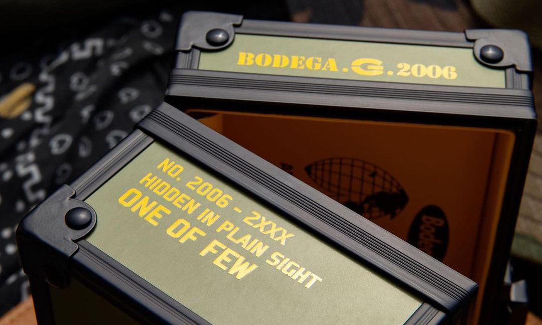 Bodega x G-SHOCK DW-5600 合作表款发布预告