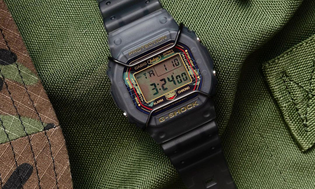 Bodega x G-SHOCK DW-5600 合作表款正式亮相