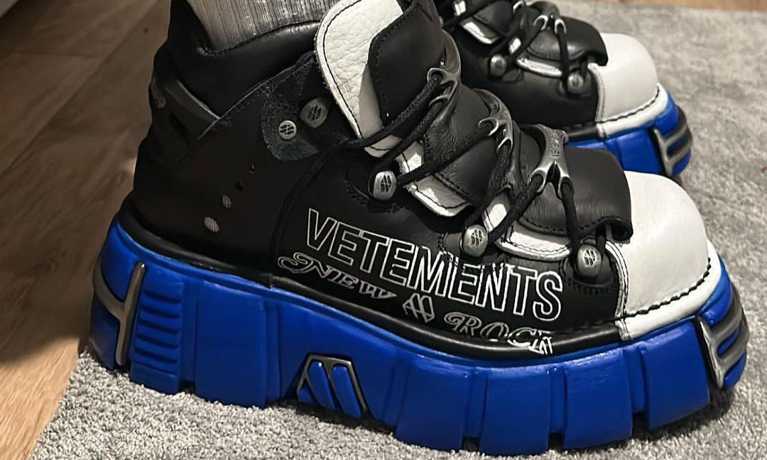 VETEMENTS x New Rock 新鞋款释出