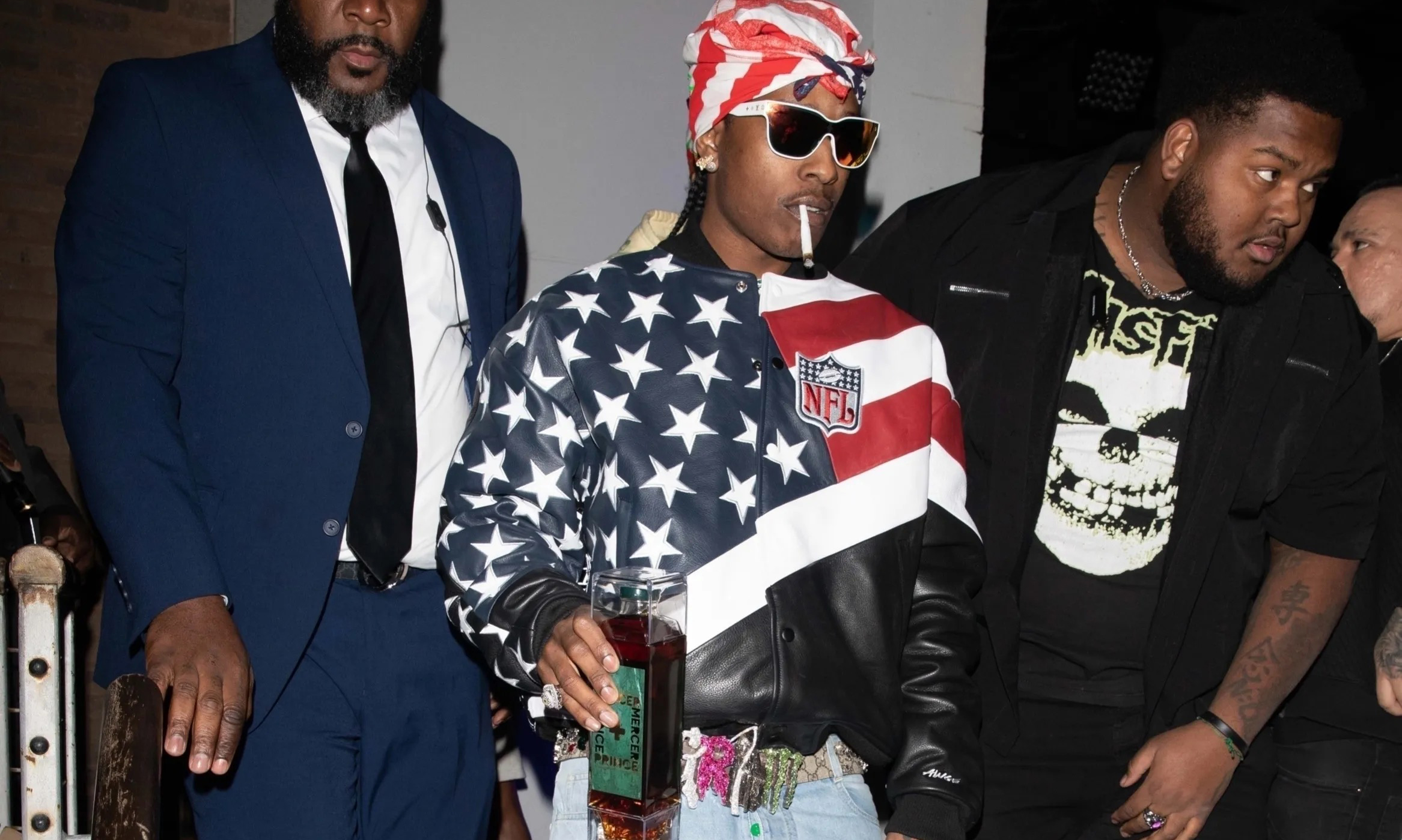 即便在巨星云集的超级碗，A$AP Rocky 也只穿他做的衣服？