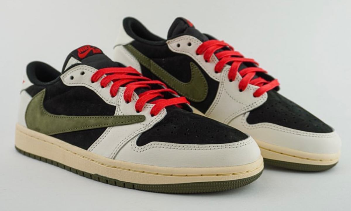 Travis Scott x Air Jordan I Low OG「Olive」发售日期敲定