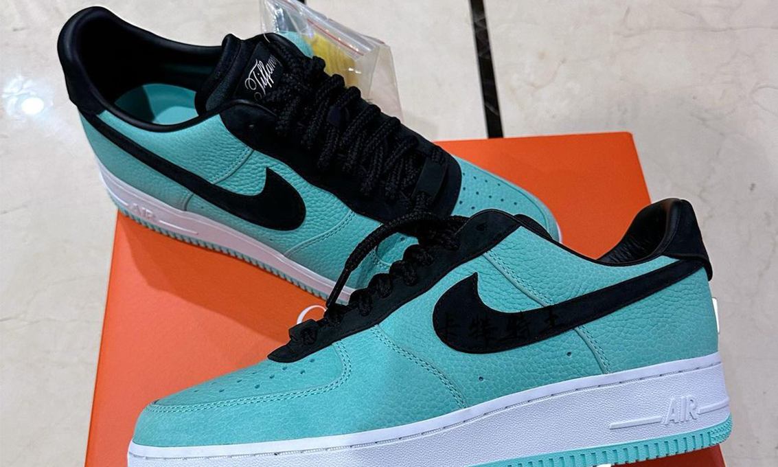 玩转反转？Tiffany & Co. x Nike Air Force 1 Low sample 配色曝光