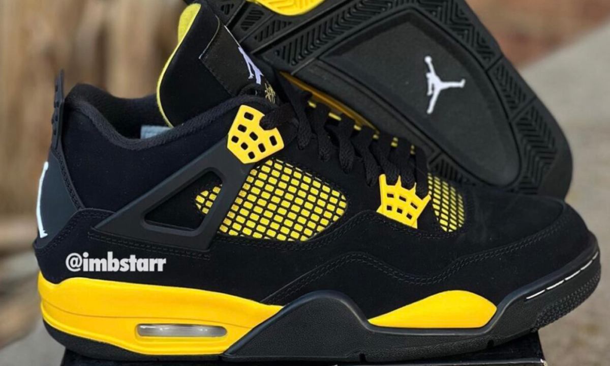 Air Jordan IV「Thunder」发售时间敲定