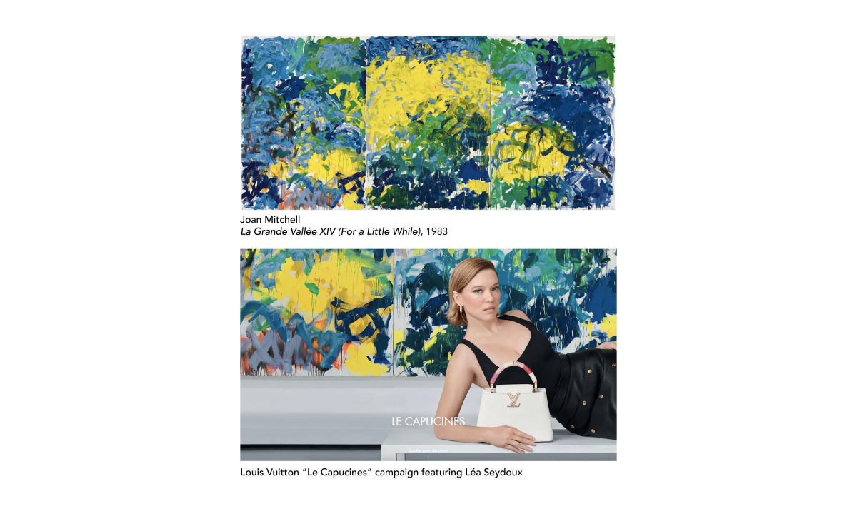 Joan Mitchell 基金会声称 LOUIS VUITTON 广告侵犯画家版权