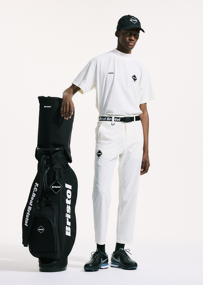 F.C.Real Bristol GOLF BAG BLACK ゴルフバッグ - ゴルフ