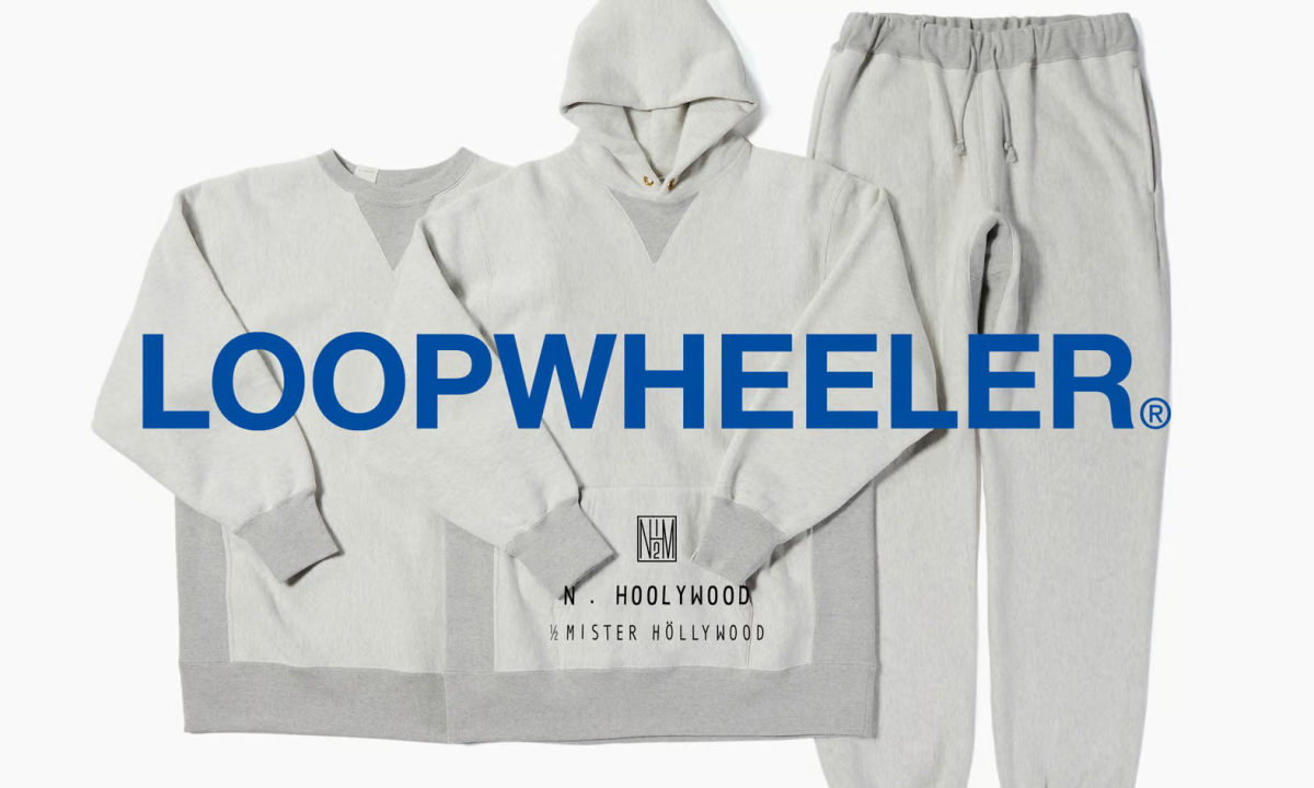 N.HOOLYWOOD TEST PRODUCT EXCHANGE SERVICE x LOOPWHEELER 联名系列即将发售
