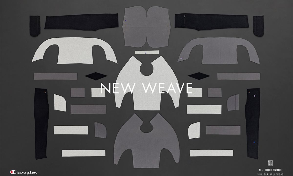 N.HOOLYWOOD x Champion 「NEW WEAVE」第 3 辑即将发布