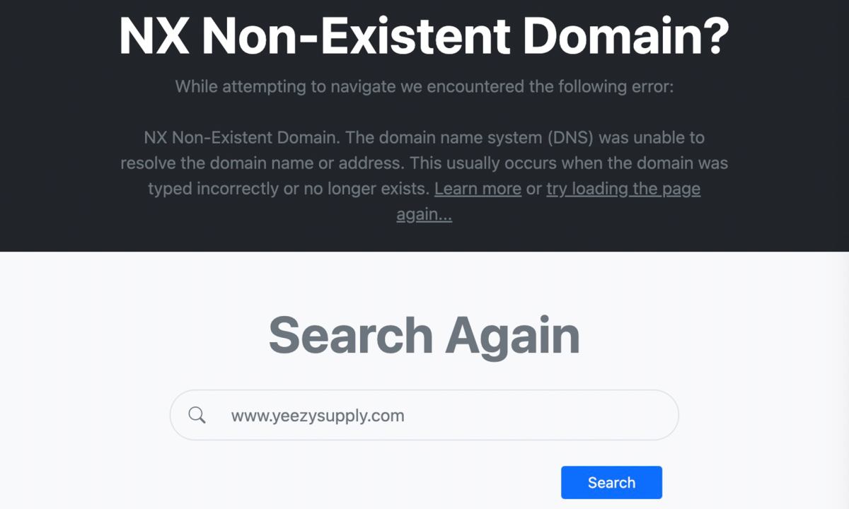 人走茶凉，YEEZY SUPPLY 网站彻底停运