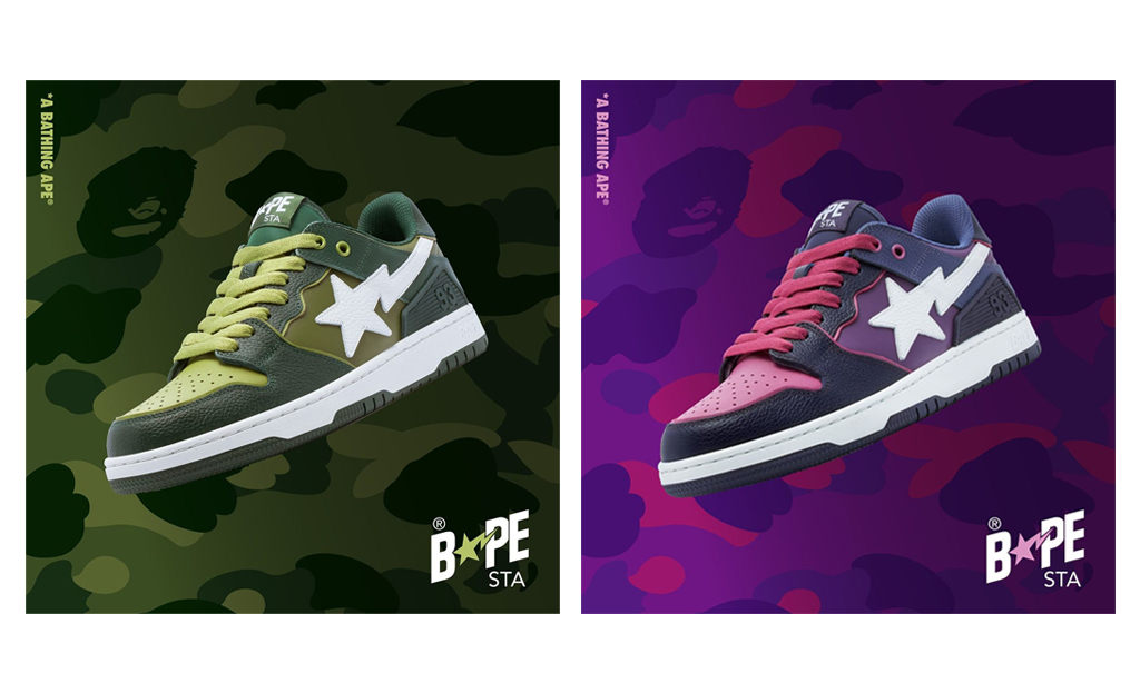 BAPE® SK8 STA 全新配色来袭