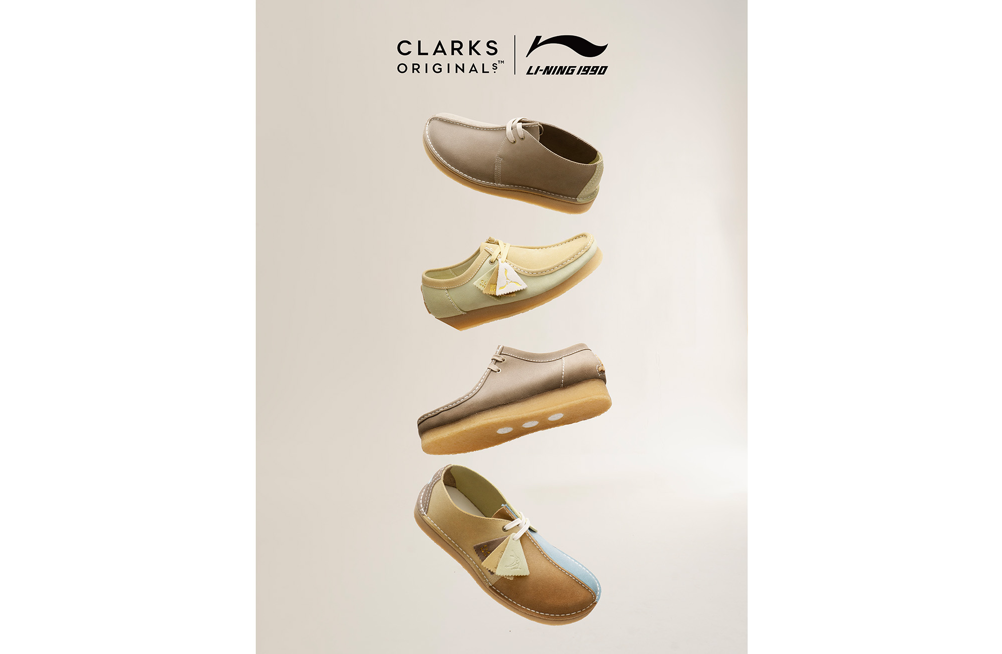 CLARKS ORIGINALS x LI-NING1990 首次重磅发布联名系列鞋款