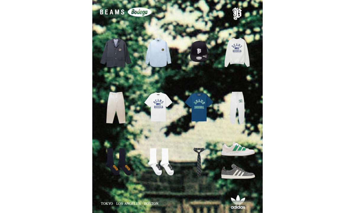 Bodega x BEAMS 联名系列释出