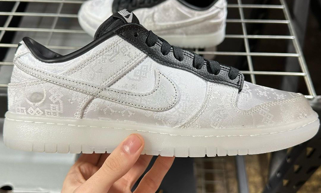 fragment design x CLOT x Nike Dunk Low 高清预览流出
