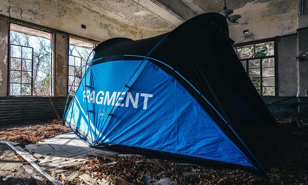 fragment design x Helinox 推出联名款户外帐篷