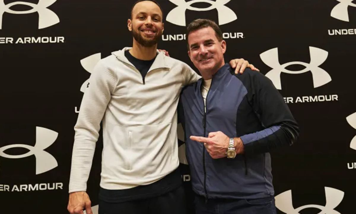 合作新纪元，库里成为 Under Armour 高管