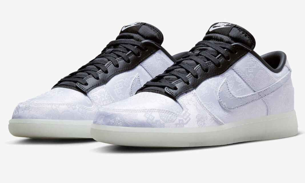 CLOT x fragment x Nike Dunk Low 官图释出