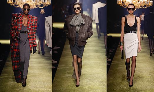 SAINT LAURENT 2023 冬季女士系列发布
