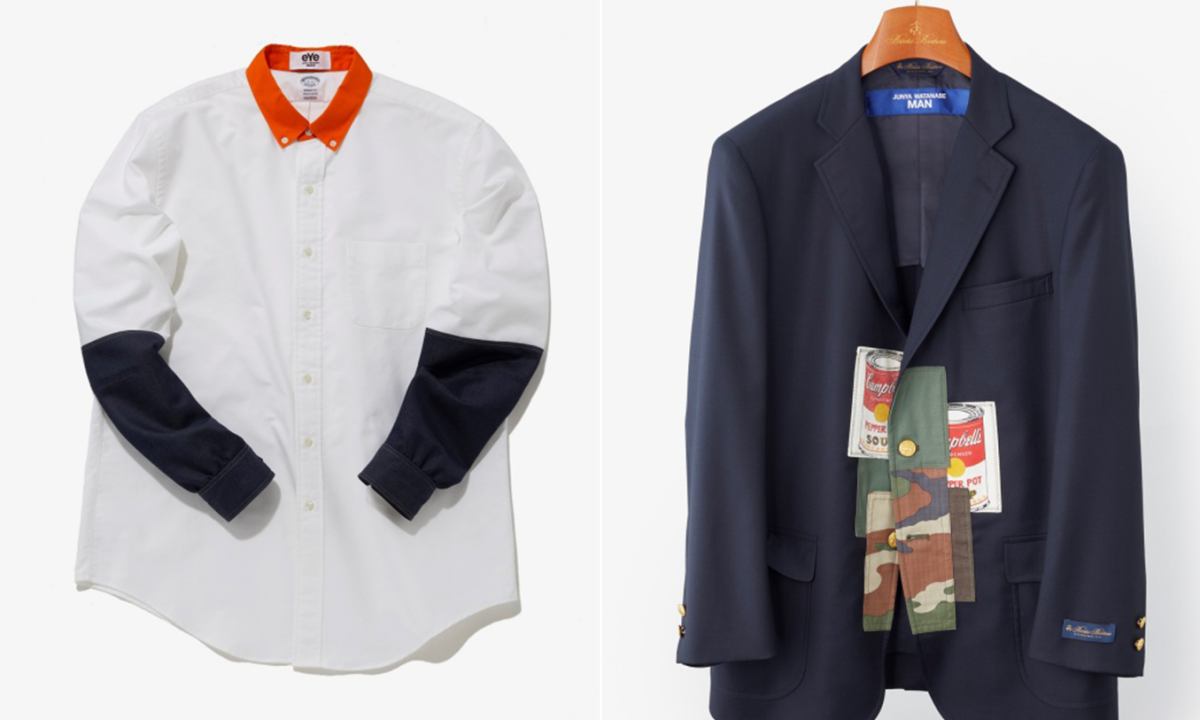 eYe COMME des GARÇONS JUNYA WATANABE MAN x Brooks Brothers 全新产品发布