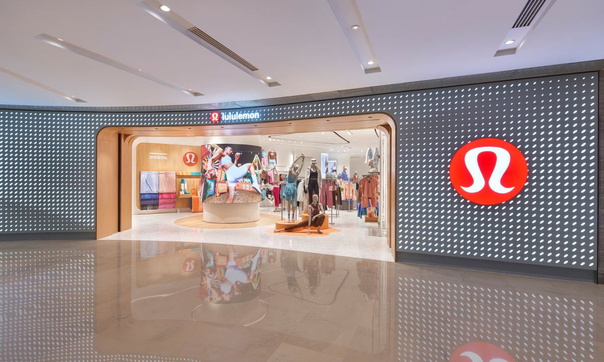 亚太地区最大的 lululemon 门店落地上海静安嘉里中心