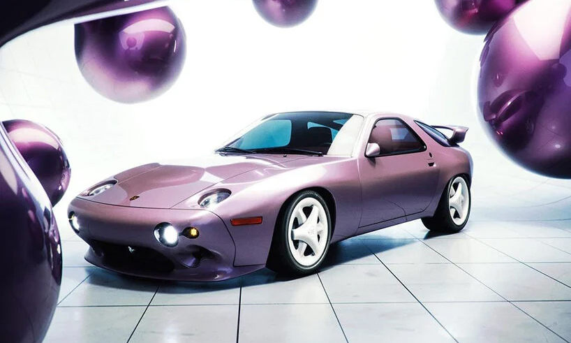 Daniel Arsham x Porsche 推出 Y2K 风格汽车 NEBULA 928