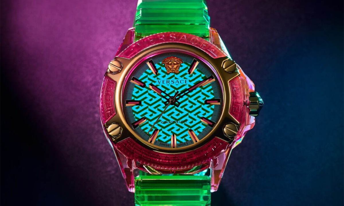 Versace 新作腕表 Icon Active Indiglo 即将发售