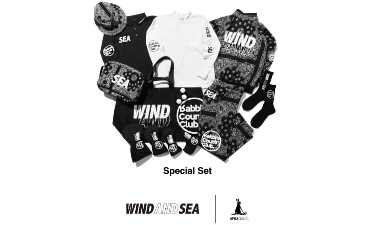 #FR2 GOLF 与 WIND AND SEA 2023 合作系列释出
