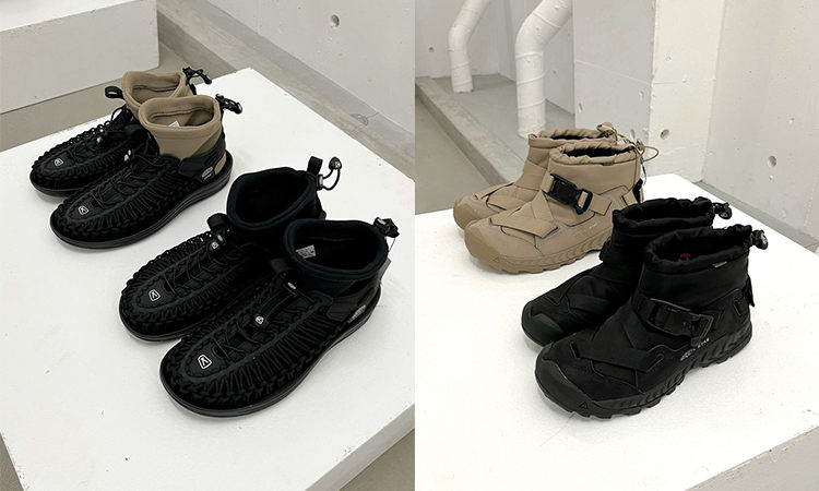 抢先预览 HYKE x KEEN 2023 秋冬联名鞋款