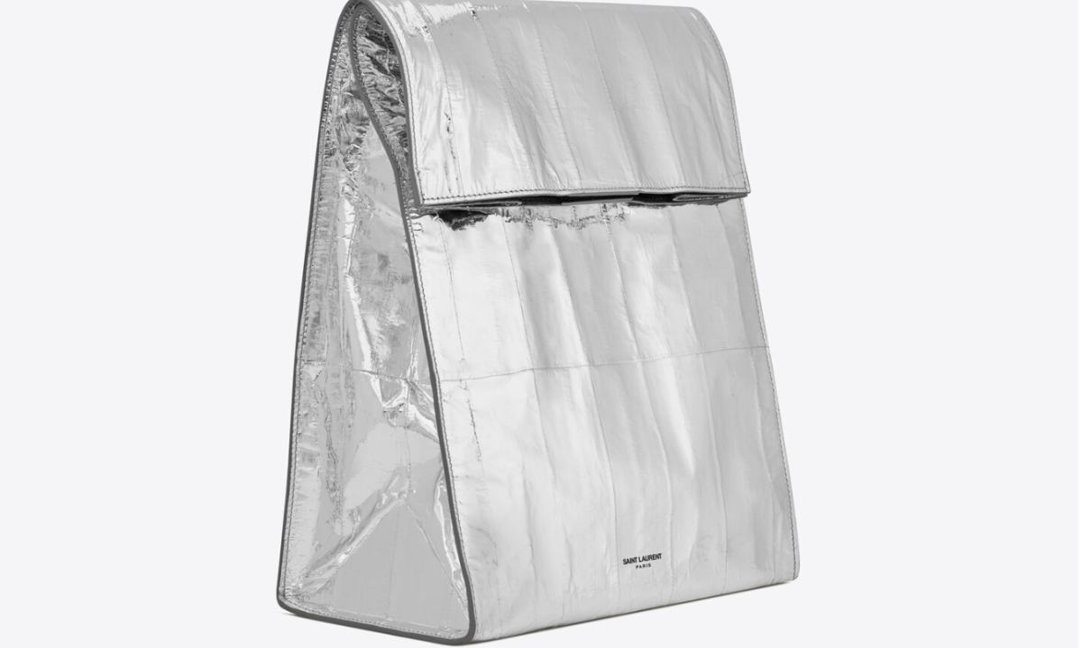 高级「外卖包」？Saint Laurent 发布「DELI PAPER BAG」全新男士手袋
