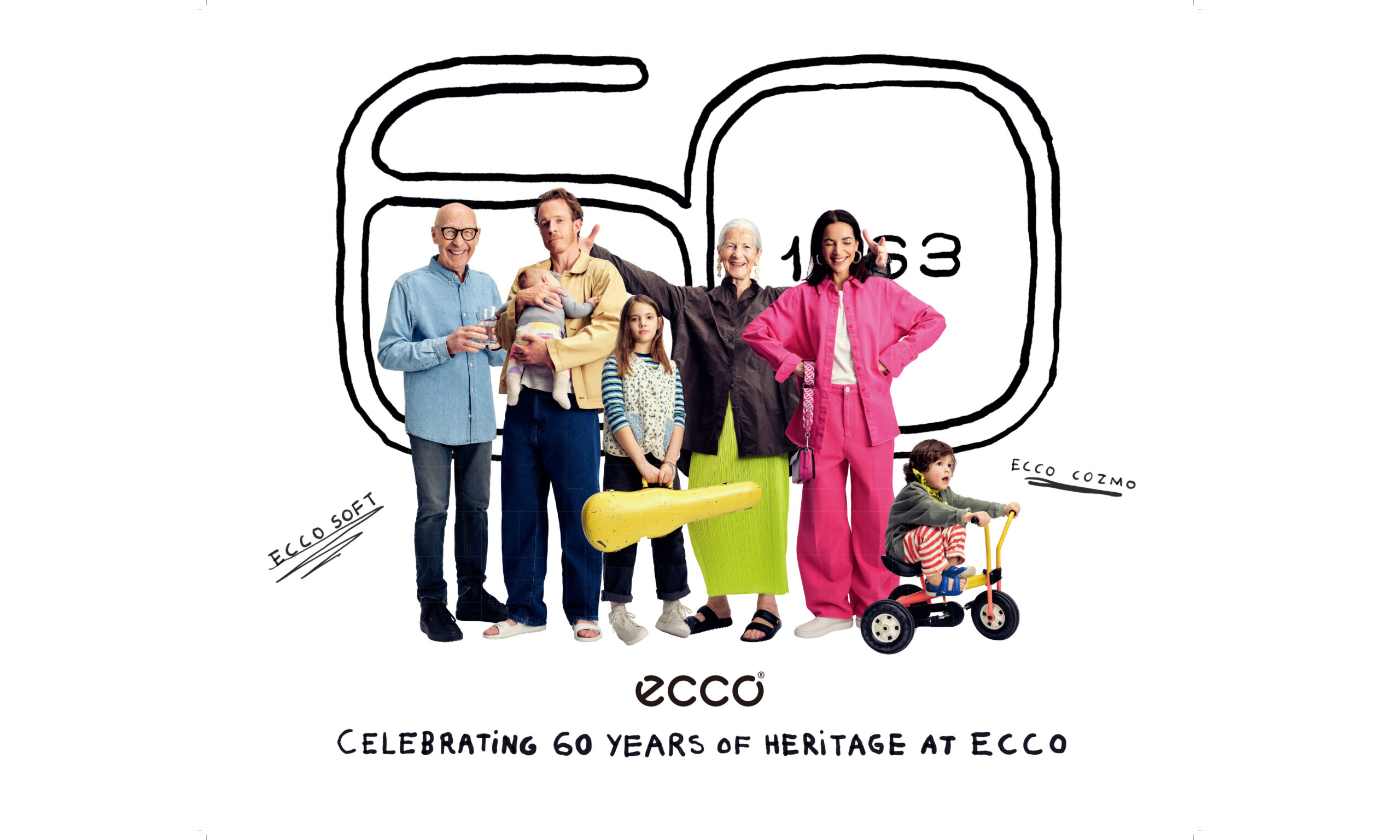 ECCO 发布品牌 60 周年纪念鞋款
