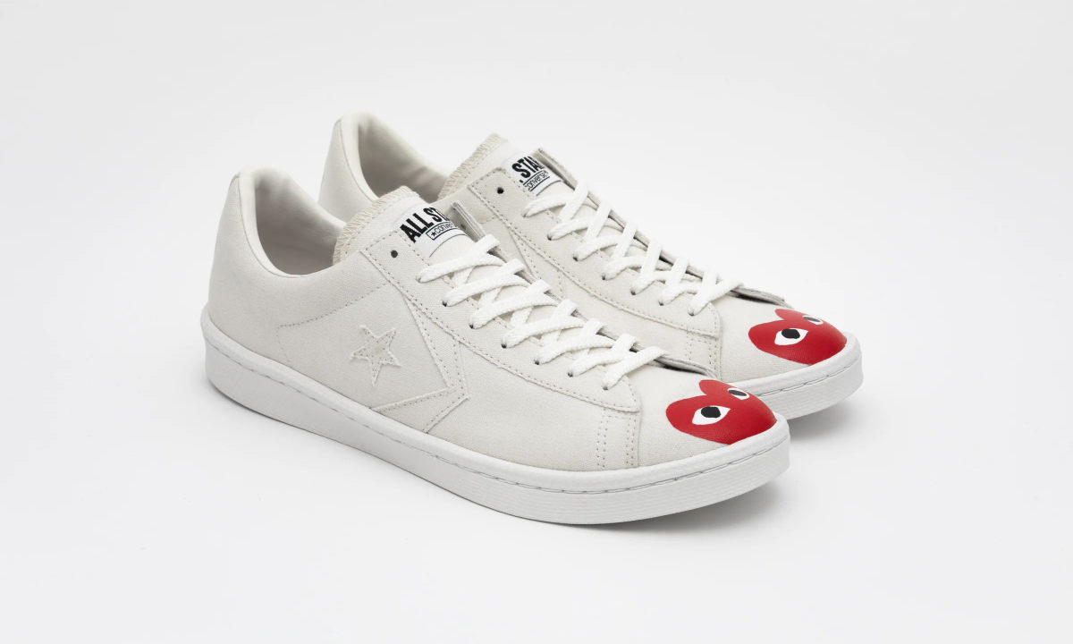 COMME des GARÇONS PLAY x CONVERSE Pro Leather 新作即将开售