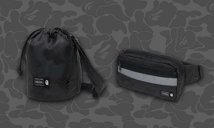 A BATHING APE® 与 PORTER 再度联手推出包袋系列