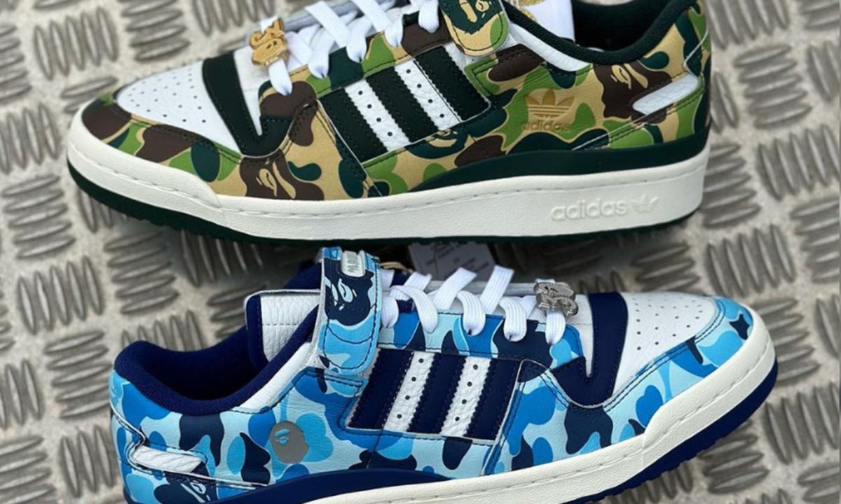 A BATHING APE® x adidas Forum Low 套装发售敲定