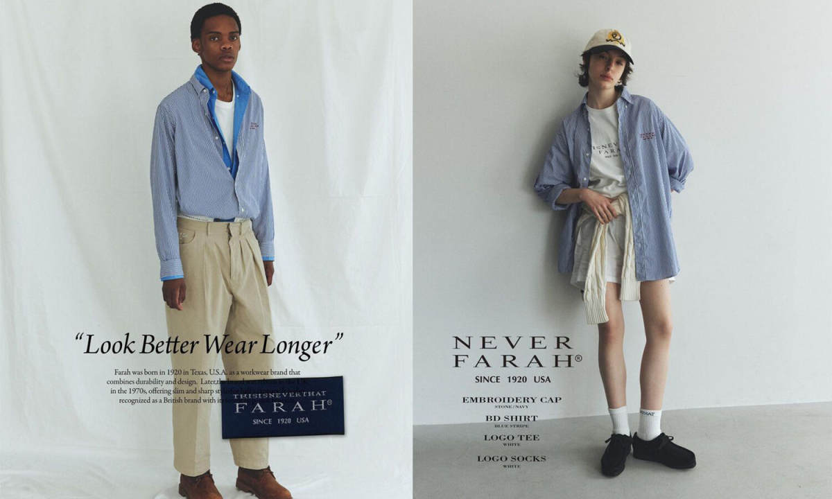 thisisneverthat® x FARAH 联名系列释出