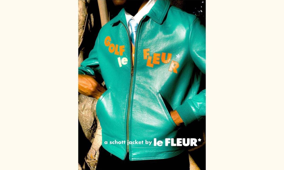GOLF le FLEUR* x Schott 联名皮夹克释出