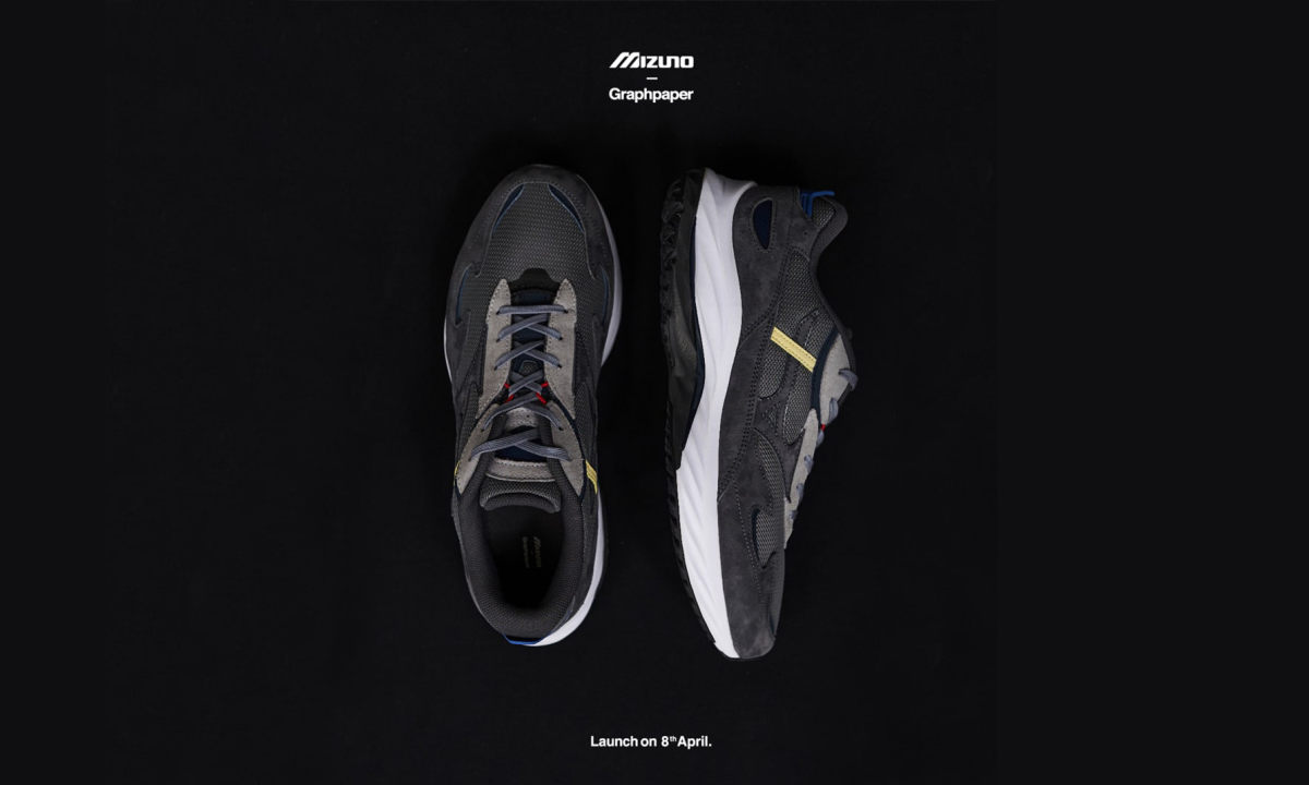 Graphpaper x MIZUNO WAVE RIDER BETA 联名鞋款释出