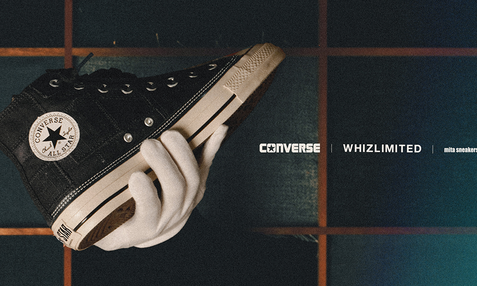 CONVERSE x WHIZ LIMITED x mita sneakers 三方合作ALL STAR 鞋