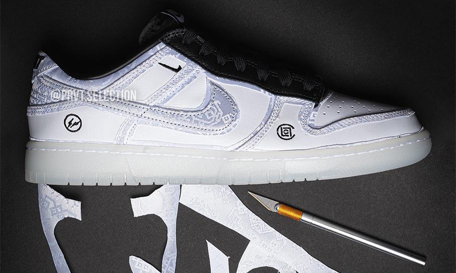 刮开 CLOT x fragment x Nike Dunk Low，能看到些什么？
