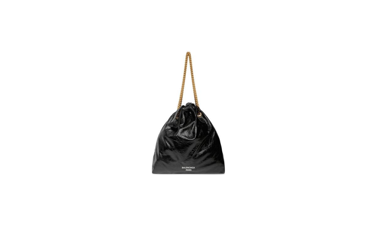 正常版「垃圾袋」？BALENCIAGA 上架 2023 春夏「Crush Tote」手袋