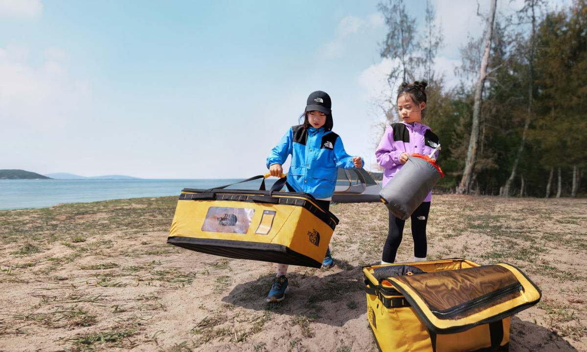 The North Face kids 发布 2023 夏季露营系列