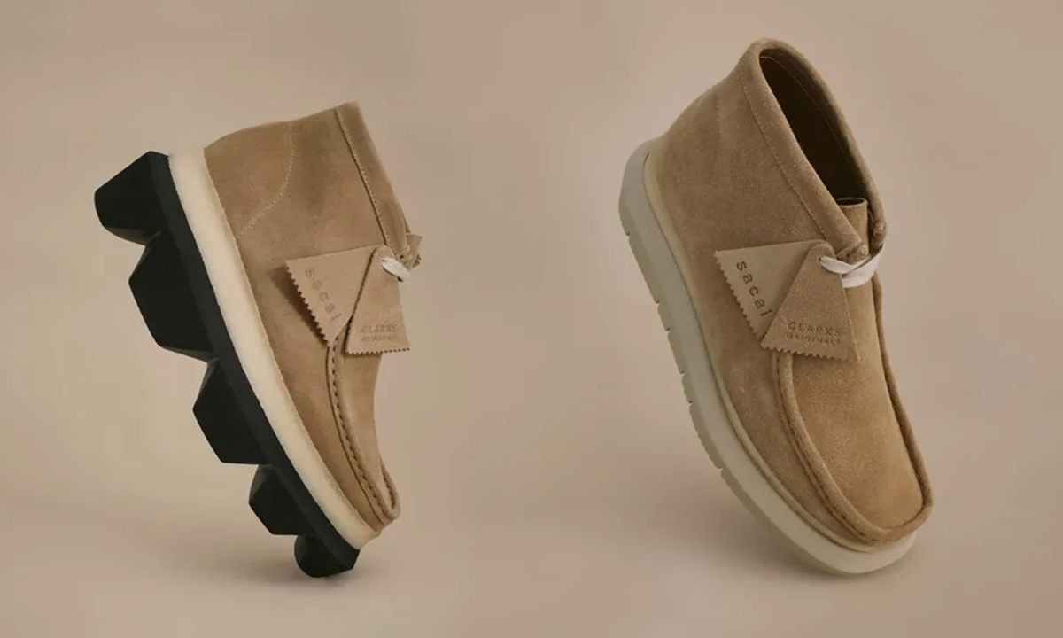 sacai x Clarks Originals Wallabee 鞋款即将发售