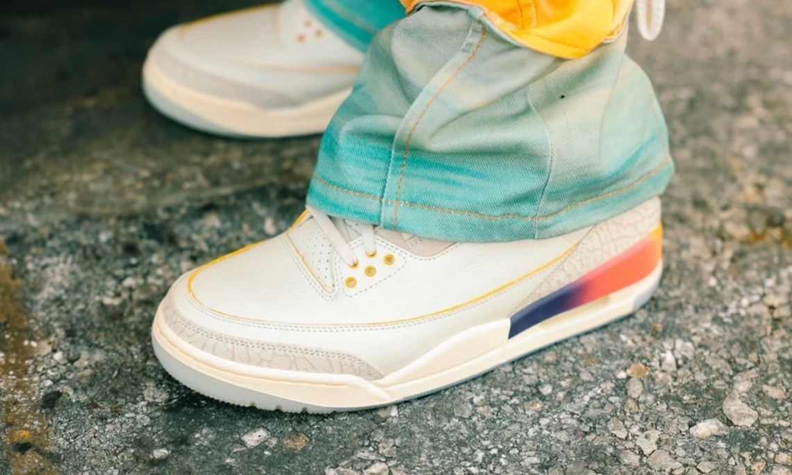 J Balvin 上脚 Air Jordan III 最新联名