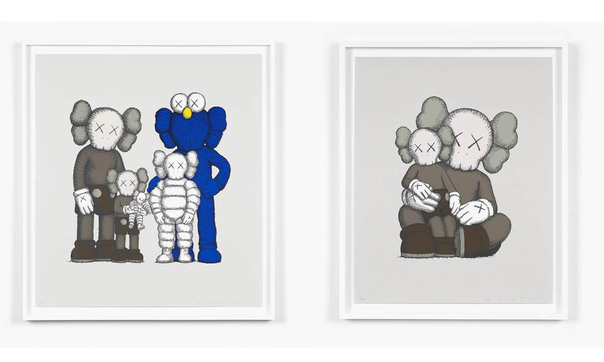 KAWS 最新丝网印版画即将发售