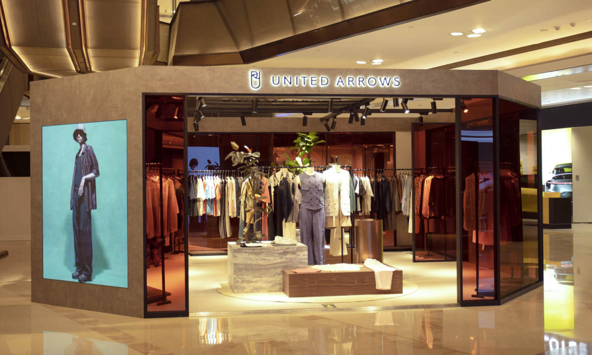 UNITED ARROWS 国内首家快闪店亮相上海