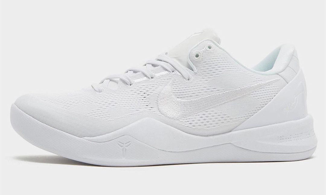 Nike Kobe 8 Protro「Triple White」将于 8 月发售