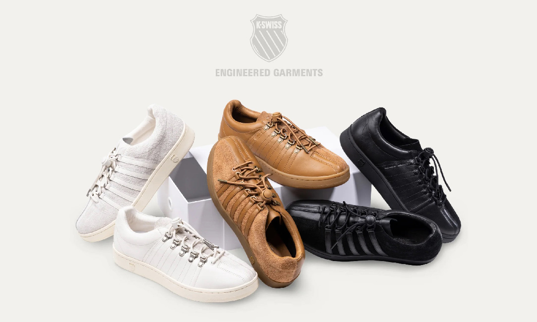 Engineered Garments x K-Swiss 合作鞋款发布