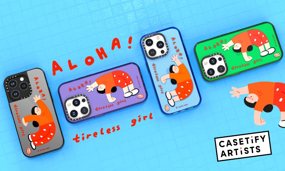 CASETiFY  携手艺术家周日央推出「下腰女孩」夏日上新合作系列