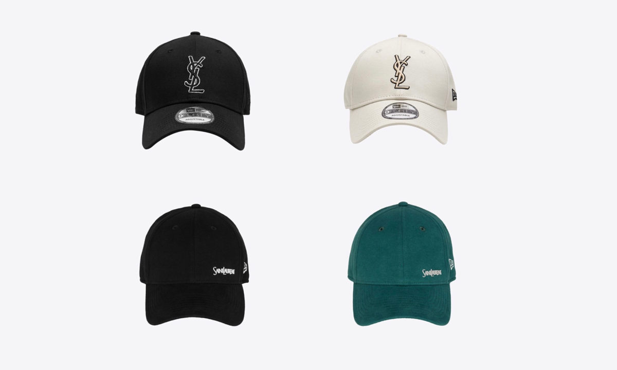 SAINT LAURENT RIVE DROITE x New Era 合作帽款发布