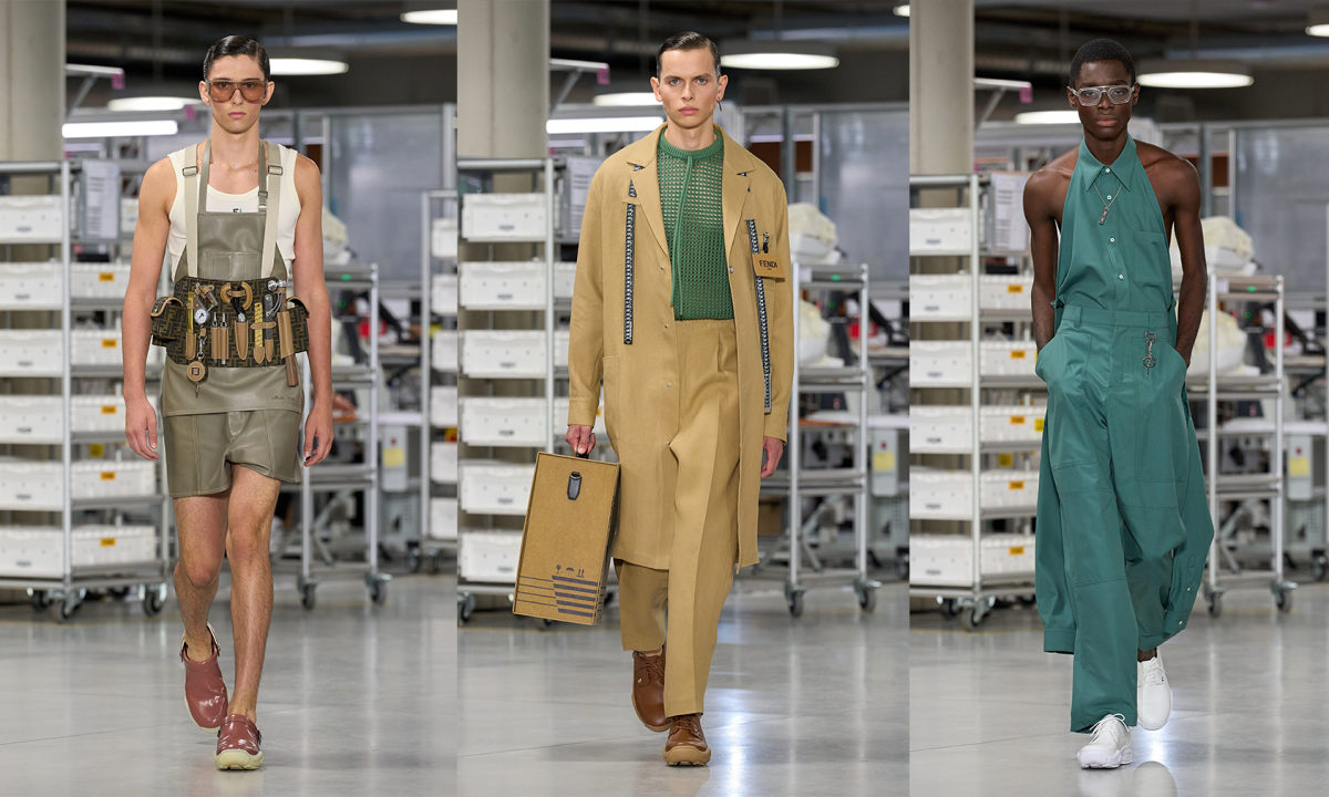 尊崇和传承，FENDI 2024 春季男装系列登场