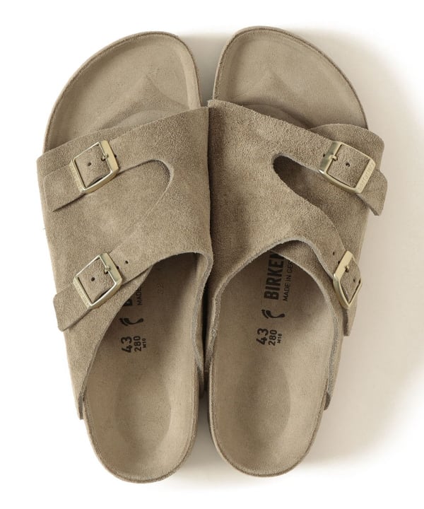 2024特集 BIRKENSTOCK × BEAMS / 別注 Zurich サンダル - gastrolife.net